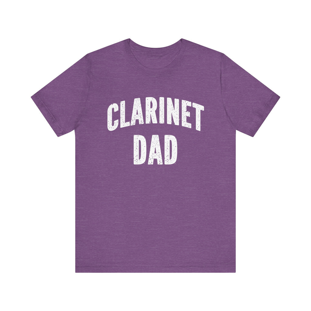 Clarinet Dad Short Sleeve Tee