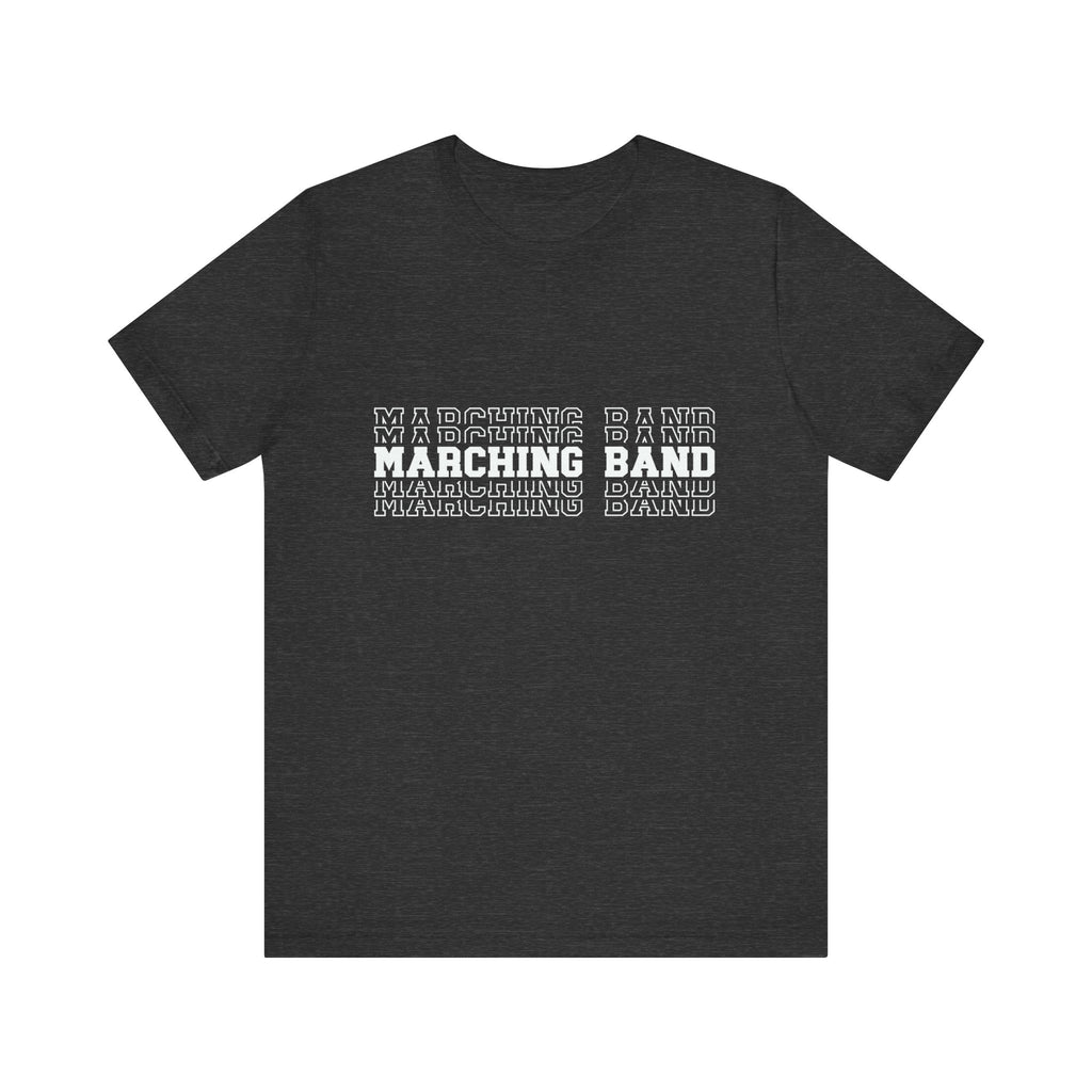 Marching Band Stacked Short Sleeve Tee