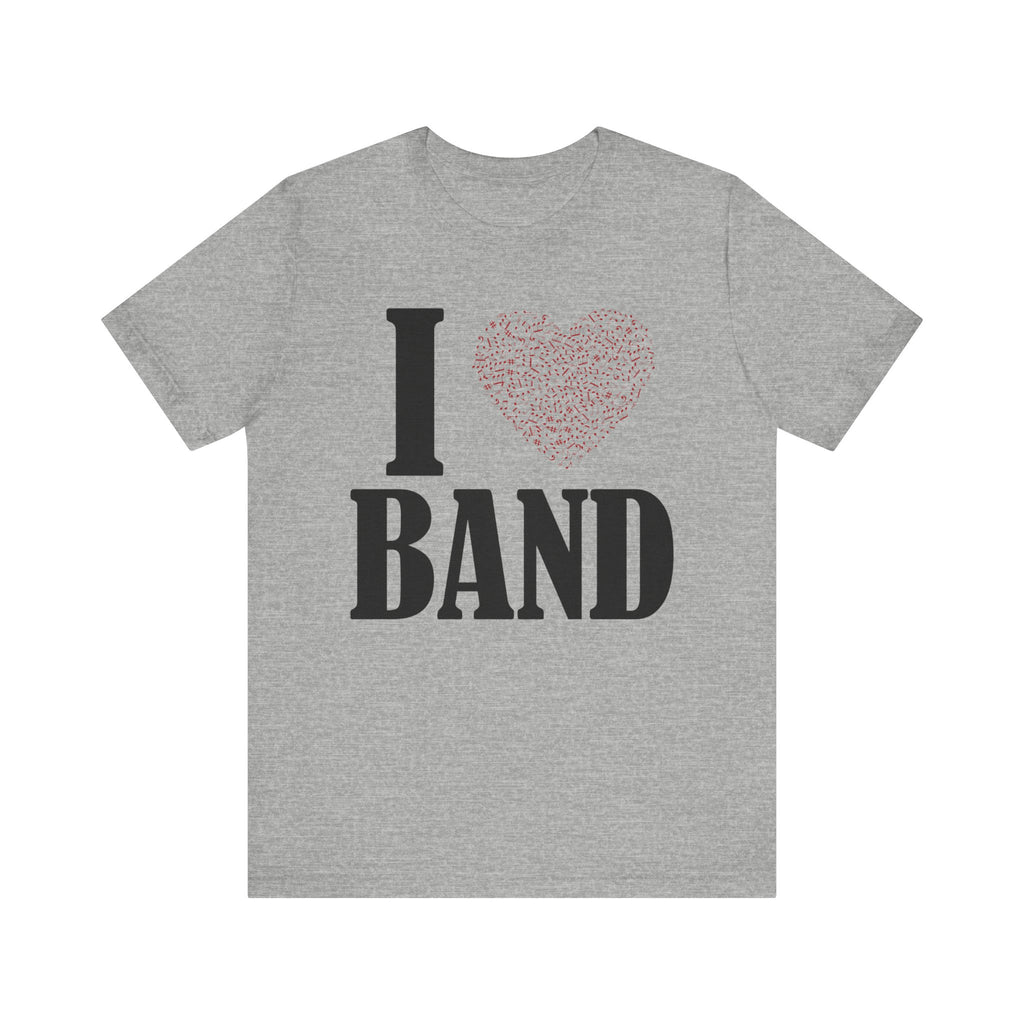 I Heart Band Short Sleeve Tee