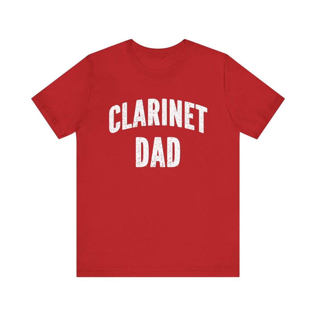 Clarinet Dad Short Sleeve Tee